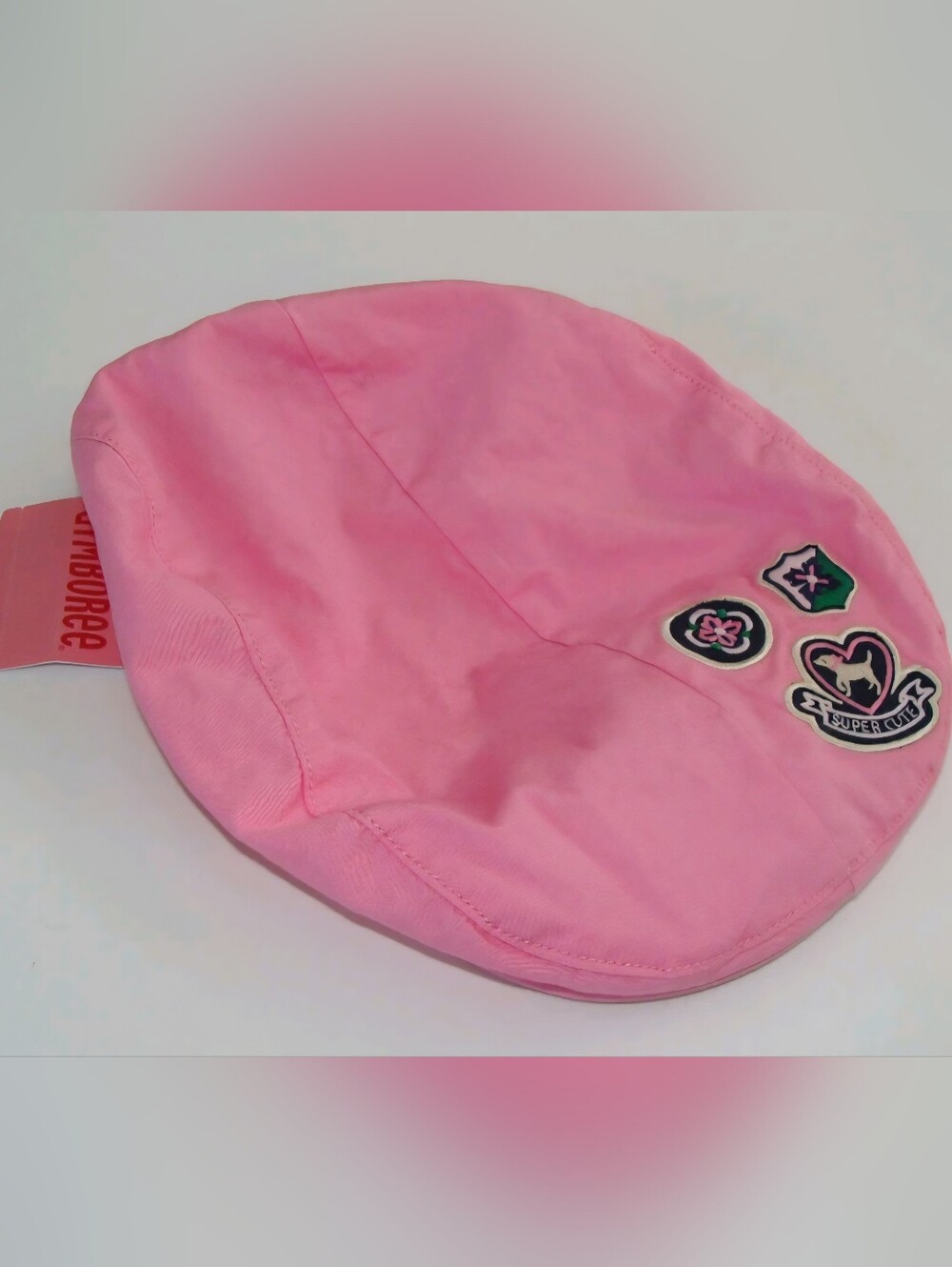Gymboree Smart Girls Rule Girls Sz 8 And Up Hat Pink Dog Nwt